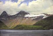 Knud Bergslien Fjordbunn oil